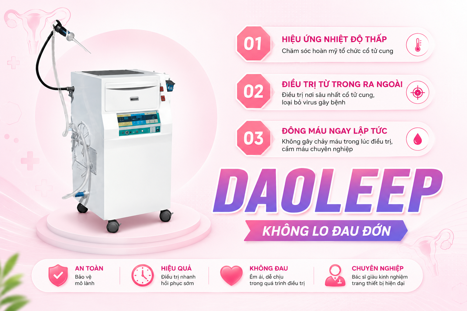 Phương pháp chữa trị rong kinh đột phá