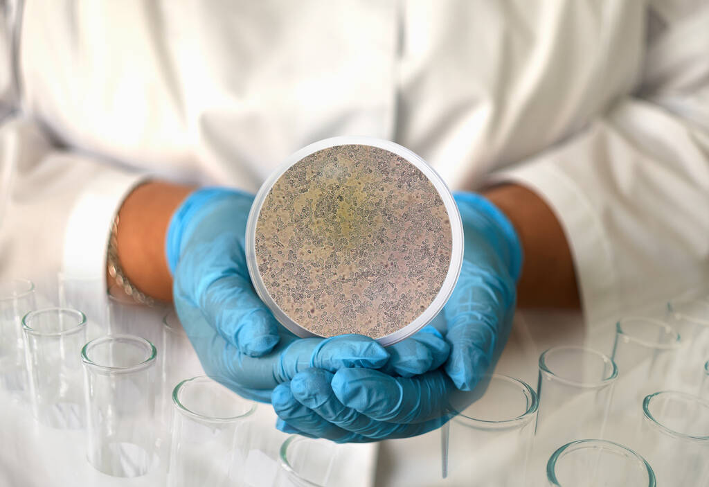 Hình ảnh nấm Candida albicans dưới kính hiển vi
