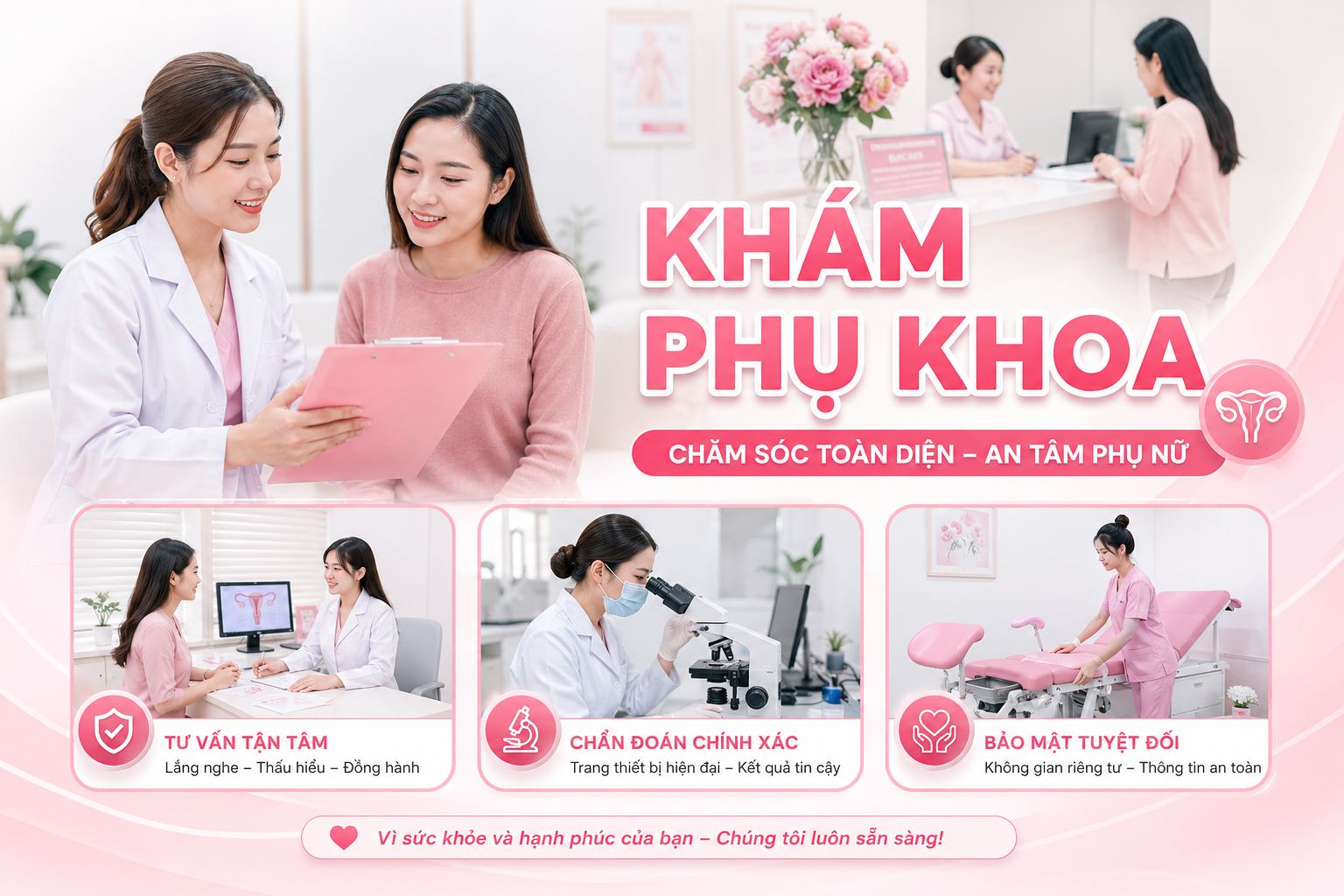 Phòng khám phụ khoa TPHCM điều trị viêm âm đạo an toàn, hiệu quả